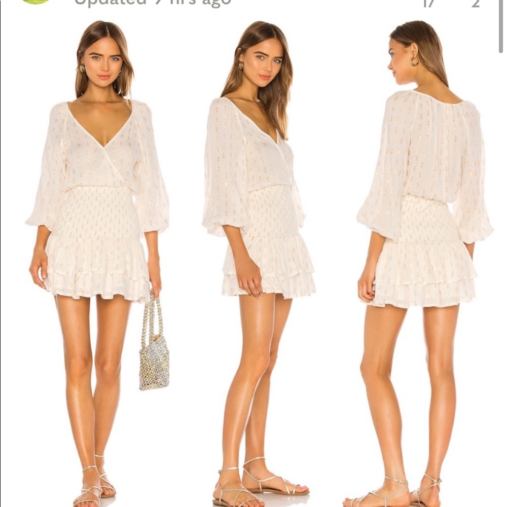 New Suboo dress white gold